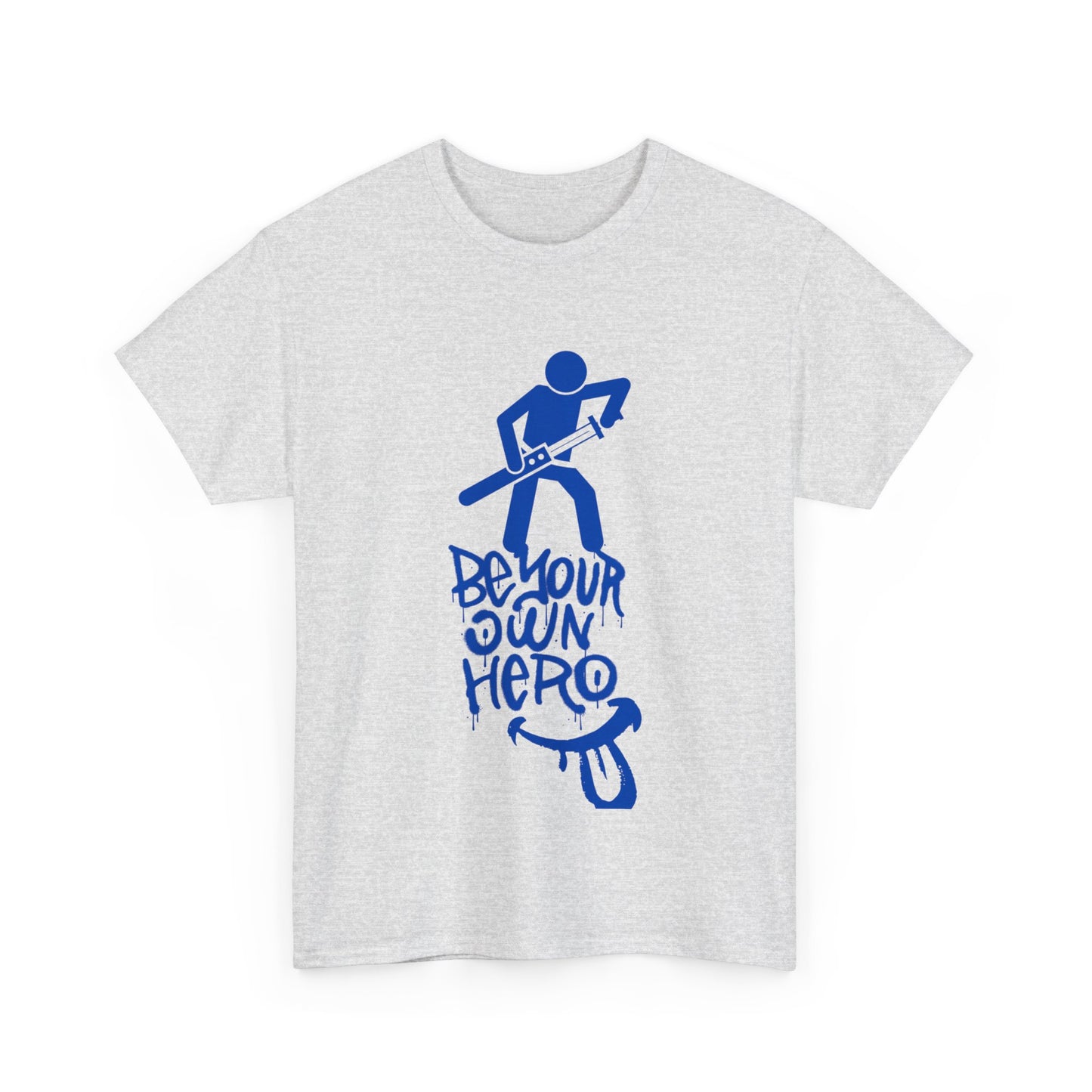 Be Your Own Hero 1 Unisex Heavy Cotton Tee
