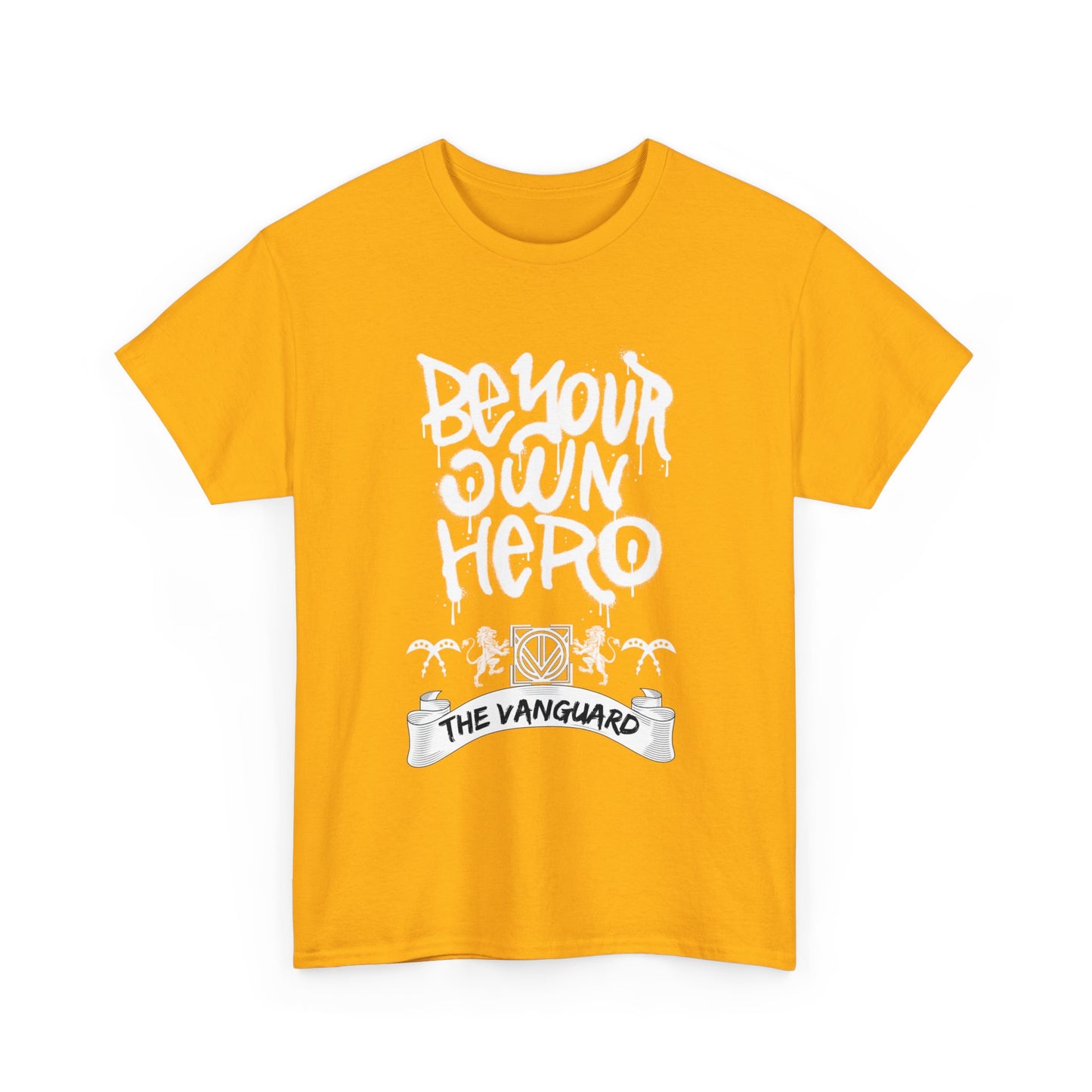 Vanguard Be Your Own Hero Unisex Heavy Cotton Tee