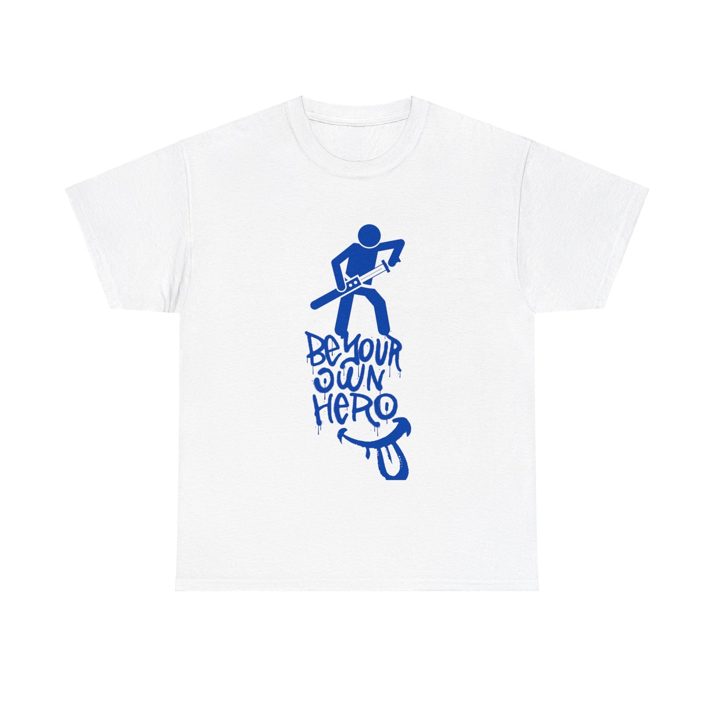 Be Your Own Hero 1 Unisex Heavy Cotton Tee