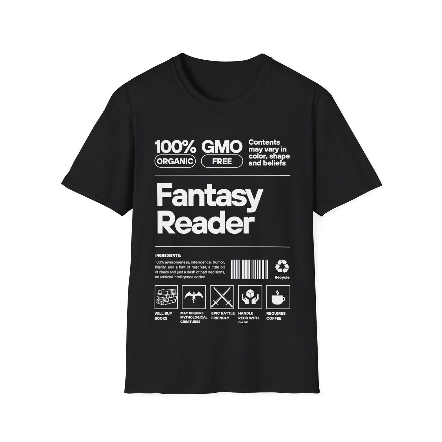 Fantasy Reader Unisex Softstyle T-Shirt