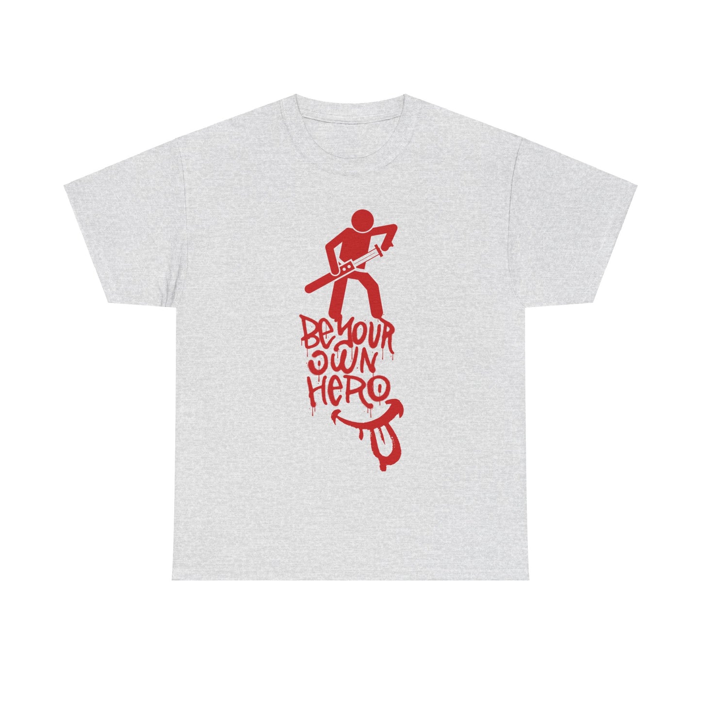 Be Your Own Hero 1a Unisex Heavy Cotton Tee
