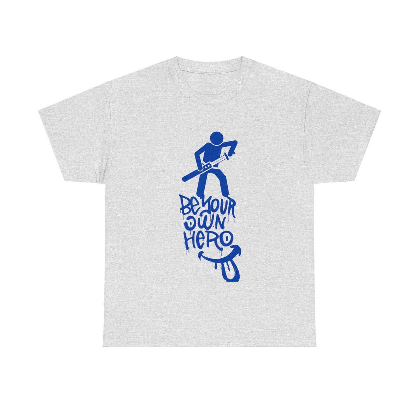 Be Your Own Hero 1 Unisex Heavy Cotton Tee