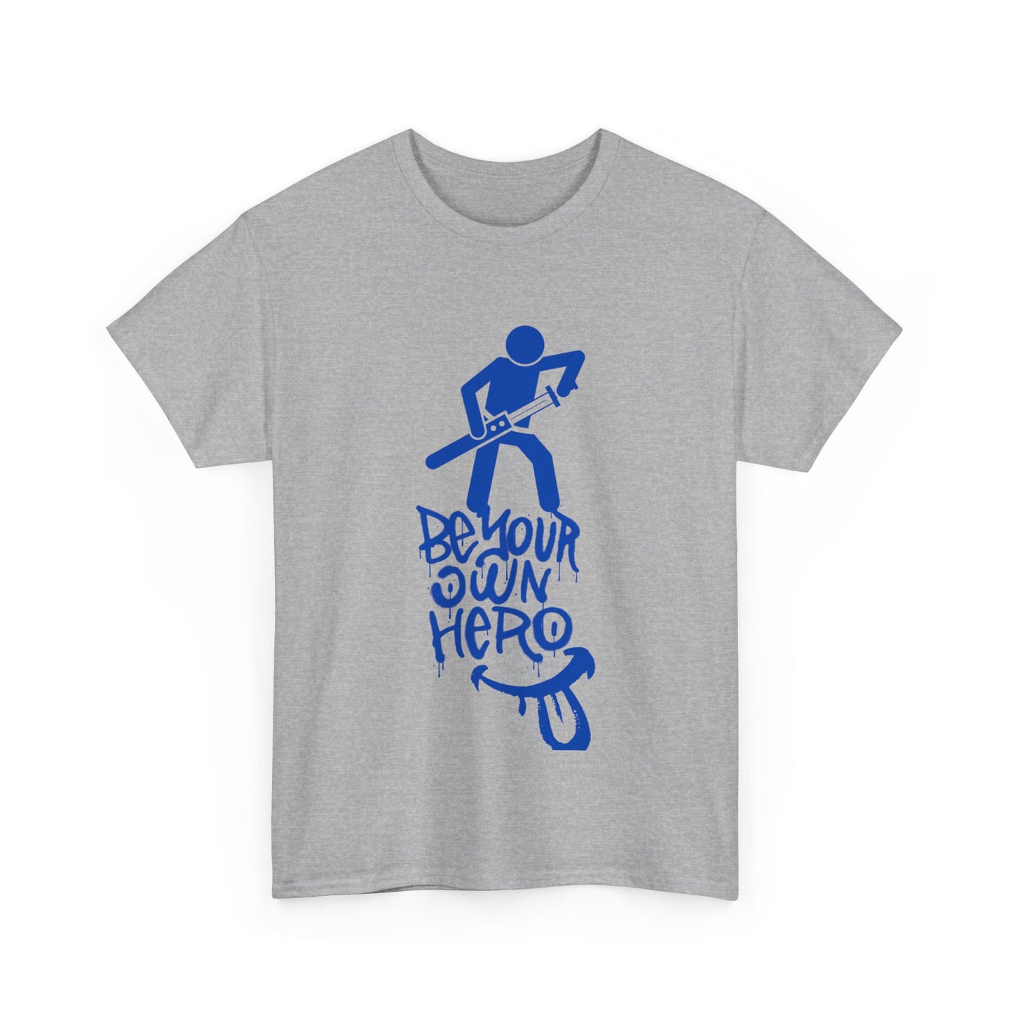 Be Your Own Hero 1 Unisex Heavy Cotton Tee